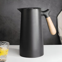 Wood Handle Thermal Carafe, 1 Litre
