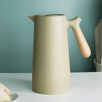 Wood Handle Thermal Carafe, 1 Litre
