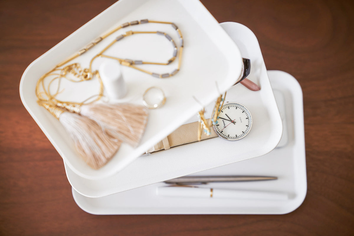 Three Tier Rotating Accessory Tray