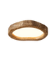 Halo Wood-Effect LED Ceiling Light