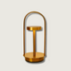 Brushed Metal Cordless Table Lamp