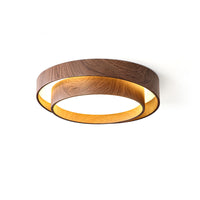 Vaako Walnut LED Ceiling Light