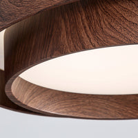 Vaako Walnut LED Ceiling Light