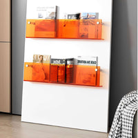 Acrylic Floating Magazine Rack