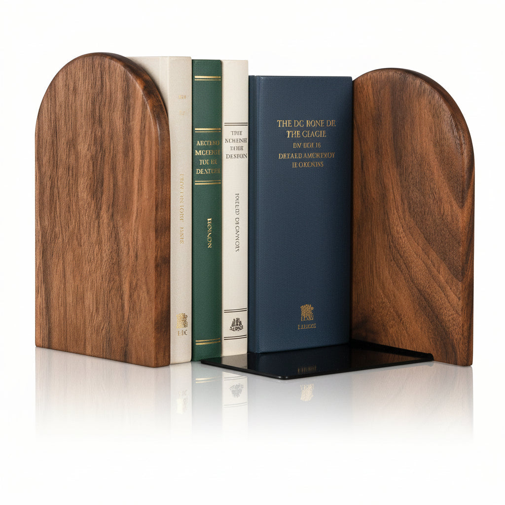 Black Walnut Bookend Pair