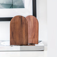 Black Walnut Bookend Pair