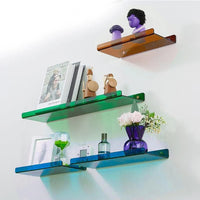Industrial Floating Wall Shelf
