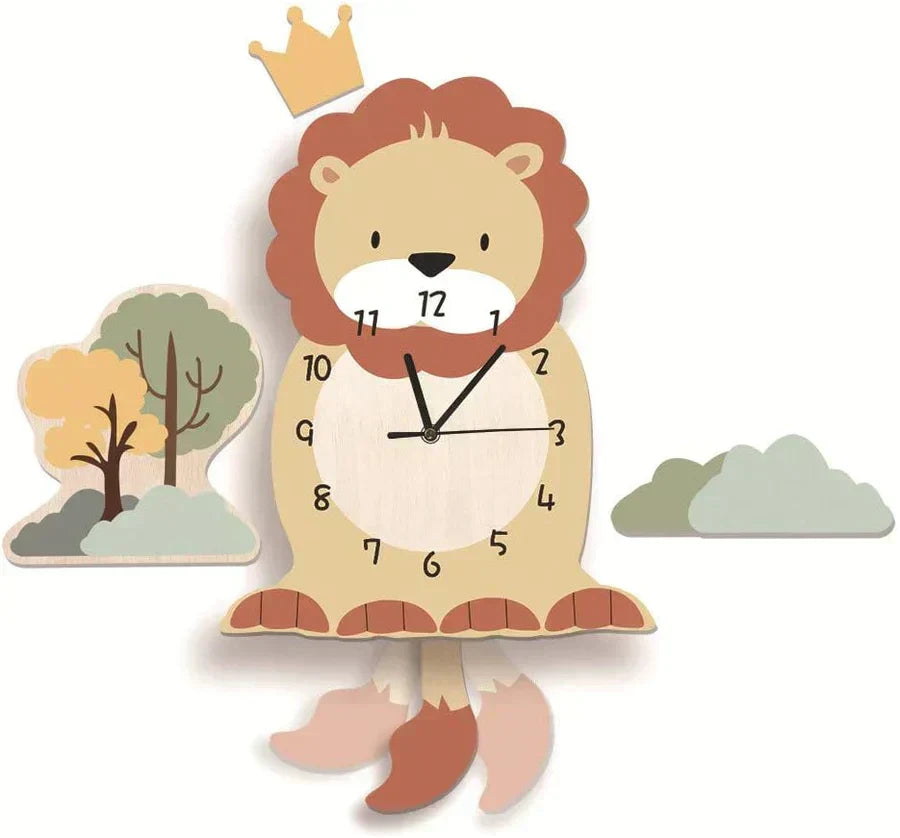 Animal Design Children's Wall Clock