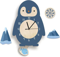 Animal Design Children's Wall Clock