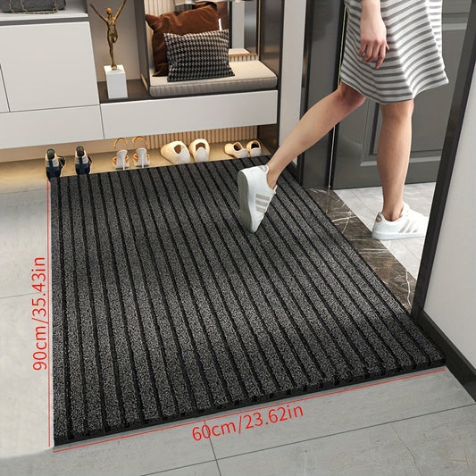 All Season Striped Doormat