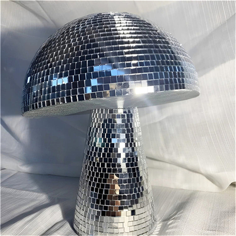 Mushroom Disco Ball Ornament