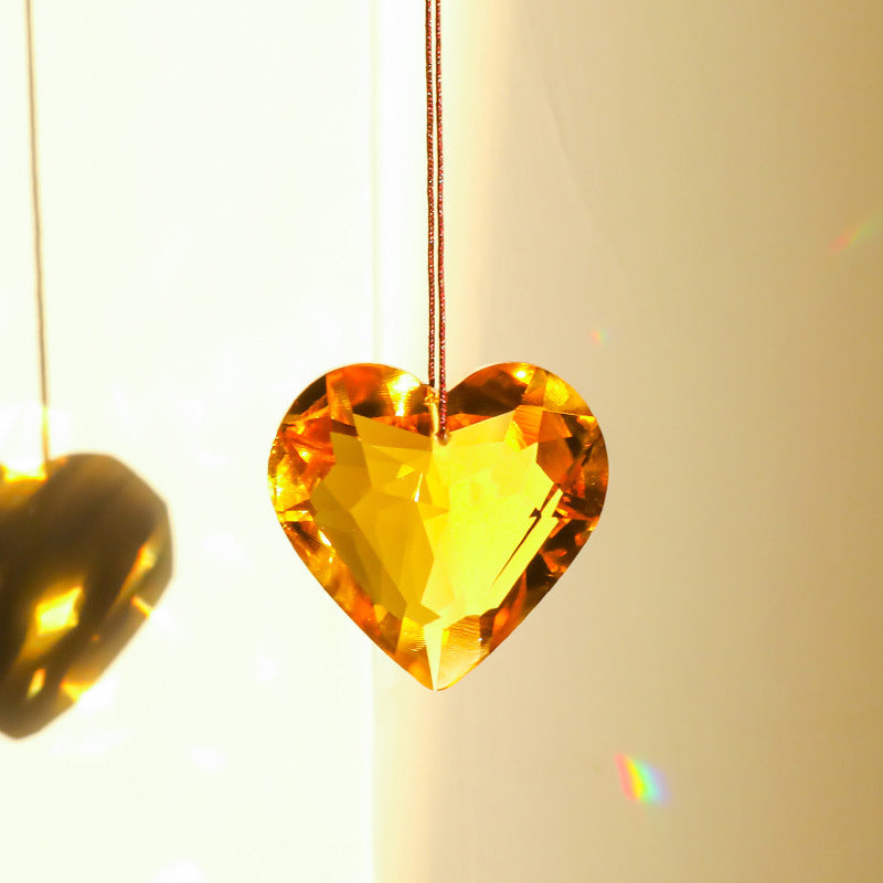 Heart Crystal Sun Catcher 4.5cm