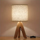Wooden Tripod Table Lamp 39cm