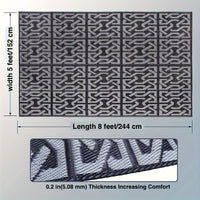 Reversible Outdoor Patio Rug