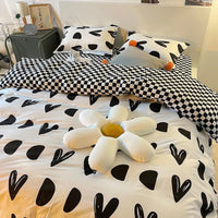 Chequerboard Single Duvet Set