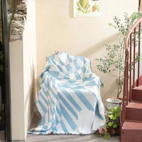 Woven Jacquard Throw Blanket