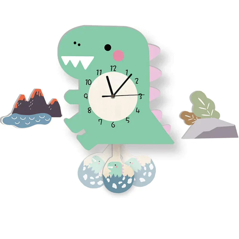 Animal Design Children's Wall Clock