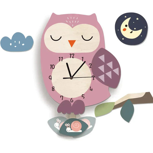 Animal Design Children's Wall Clock