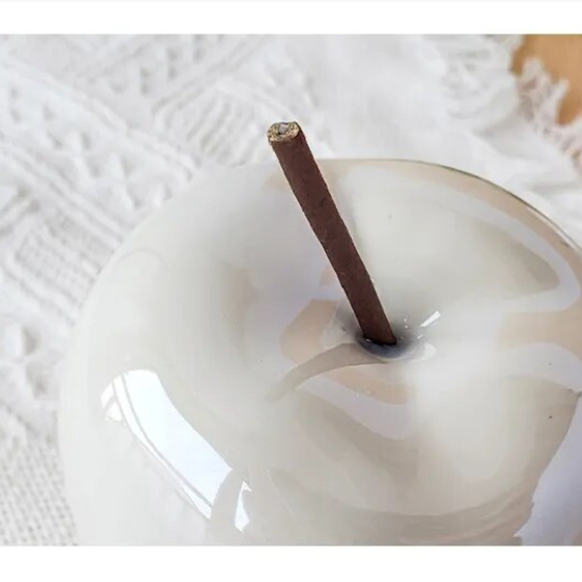 Ceramic Apple Bedside Lamp