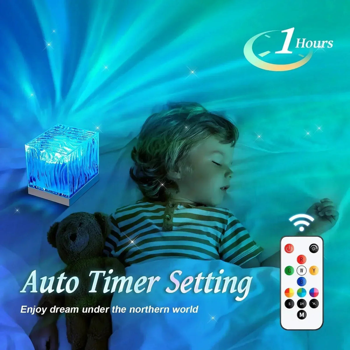 Aurora and Ripple Projector Lamp