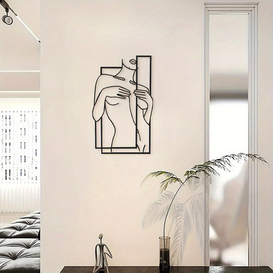 Linear Metal Wall Art 50 x 70cm