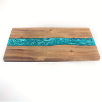 River Resin Acacia Serving Board