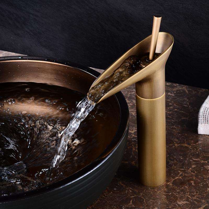 Waterfall Spout Basin Mixer
