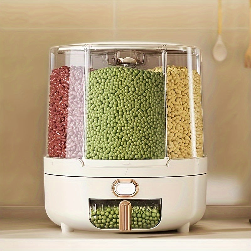 Rotating Airtight Grain Container