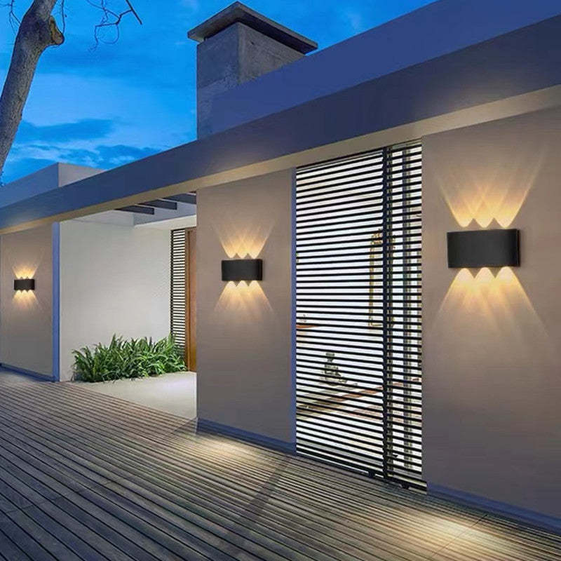 Ovik Rectangular LED Outdoor Wall Light