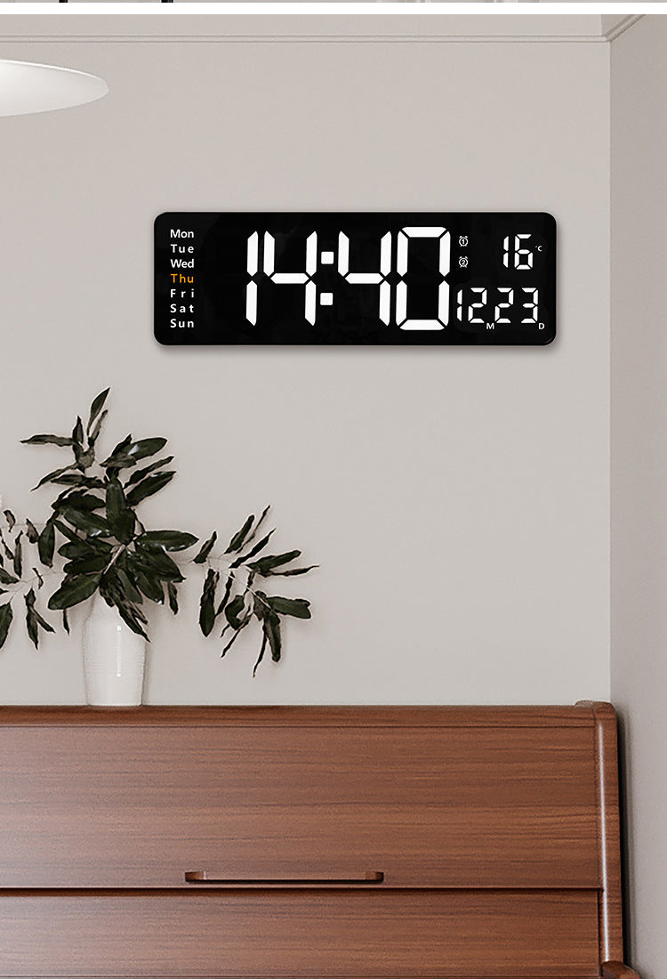 Large Digital Wall Clock 40cm