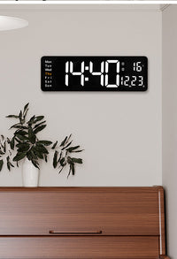 Large Digital Wall Clock 40cm