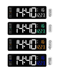 Large Digital Wall Clock 40cm