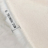 Cloud Comfort Round Bubble Rug 90cm