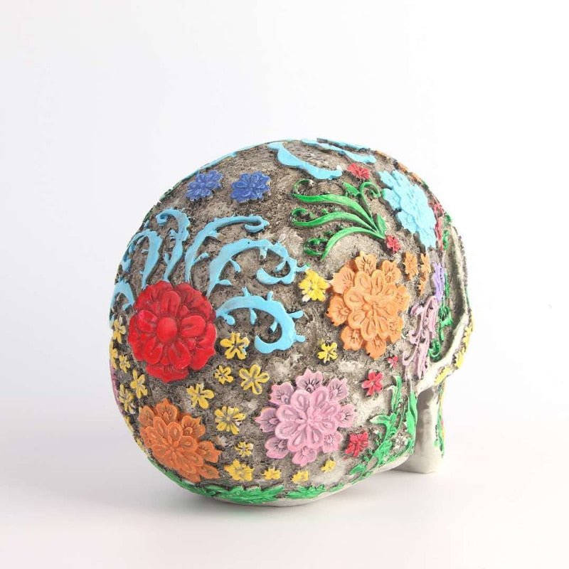 Sugar Skull Resin Statue 19cm