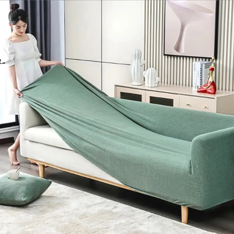 Zion Jacquard Stretch Sofa Cover