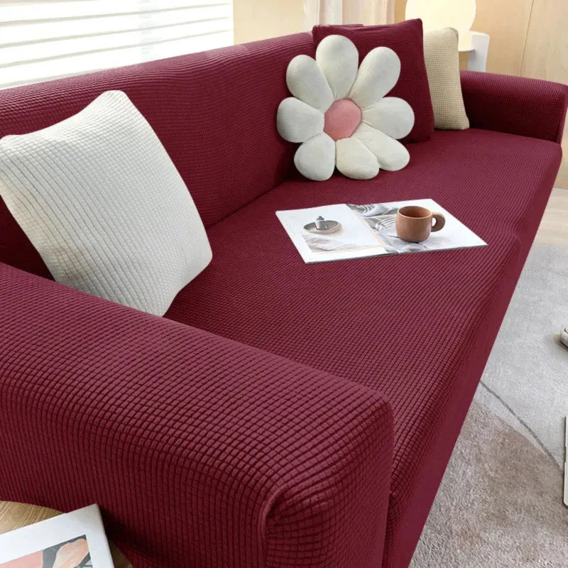 Zion Jacquard Stretch Sofa Cover