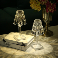 Crystal lamp colour options