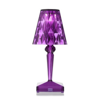 Crystal lamp lit