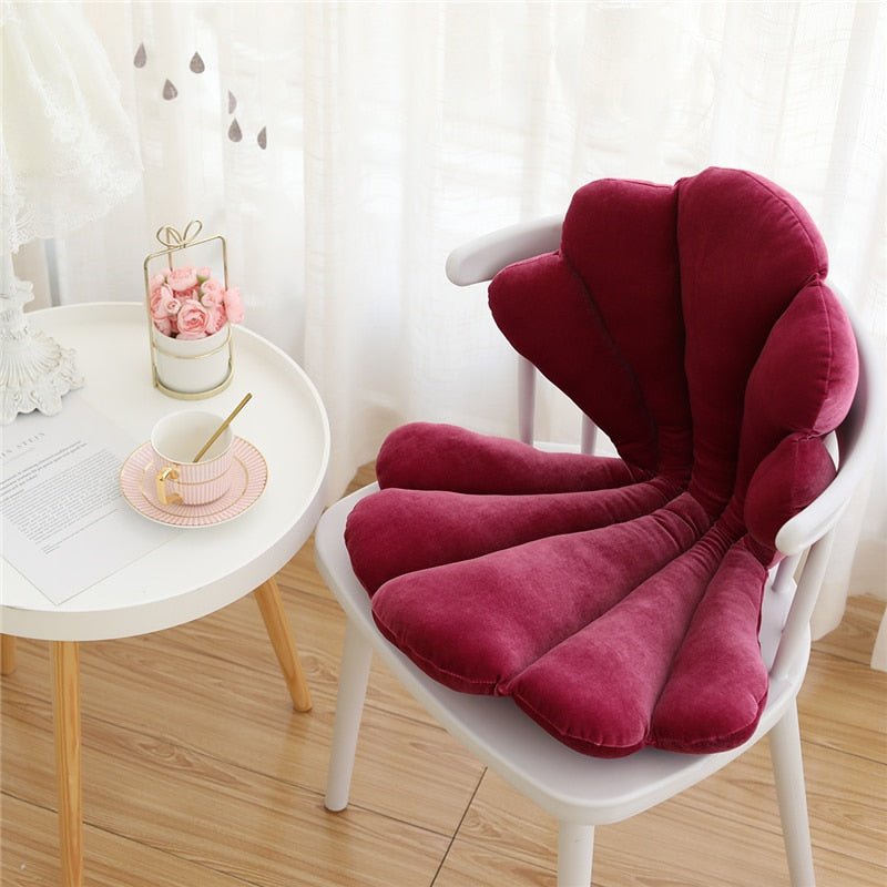 Velvet Shell Cushion 75cm