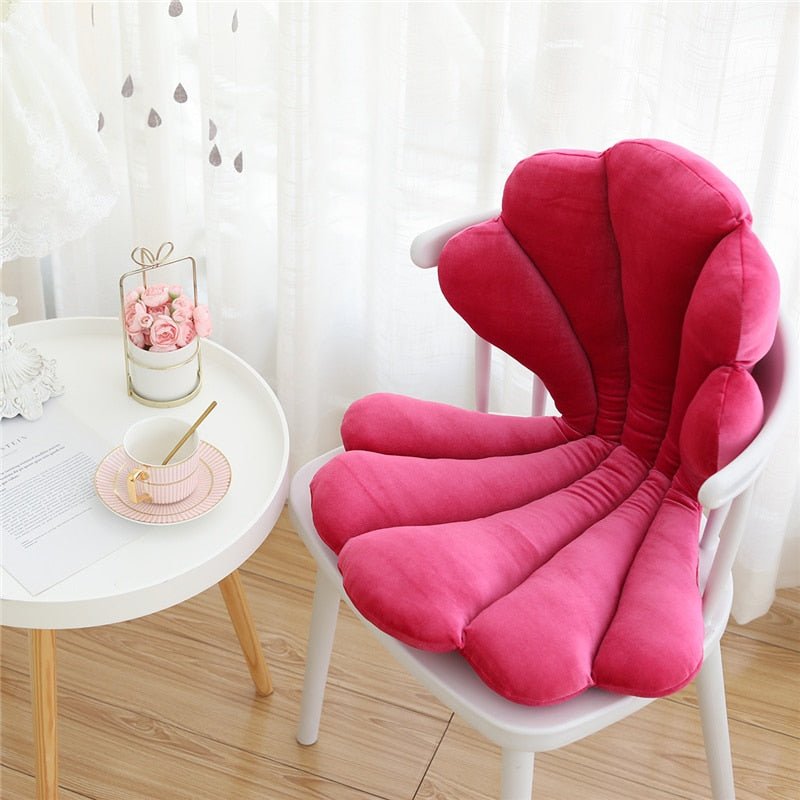 Velvet Shell Cushion 75cm