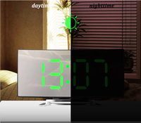 Amedea Curved LED Digital Clock