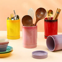 Glazed Ceramic Utensil Crock