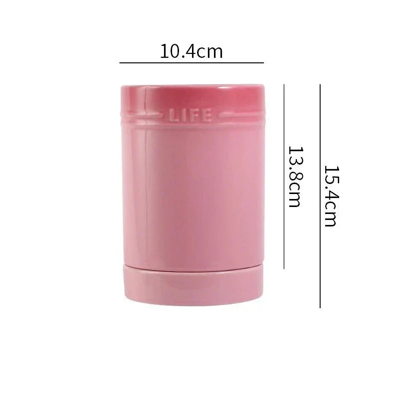 Glazed Ceramic Utensil Crock