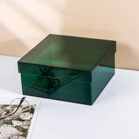 Acrylic Storage Box With Lid 20cm
