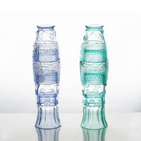 Koi Form Coloured Glass Set