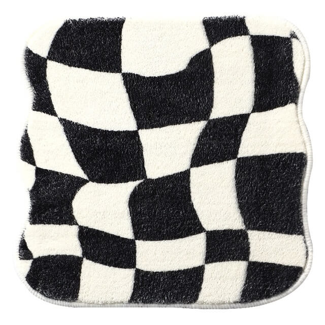 Checker Mini Rug 30-45cm