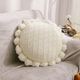 Pom Pom Round Cushion 50cm