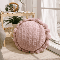 Pom Pom Round Cushion 50cm