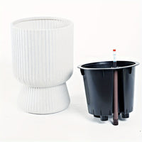 Footed Self-Watering Planter 25cm