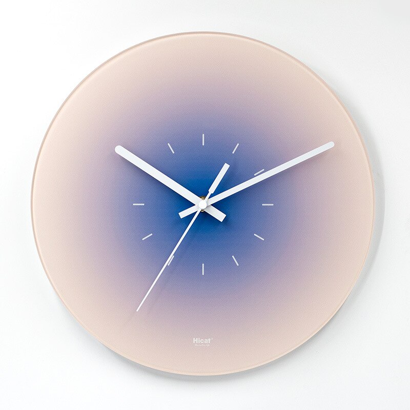 Sunset Glass Wall Clock